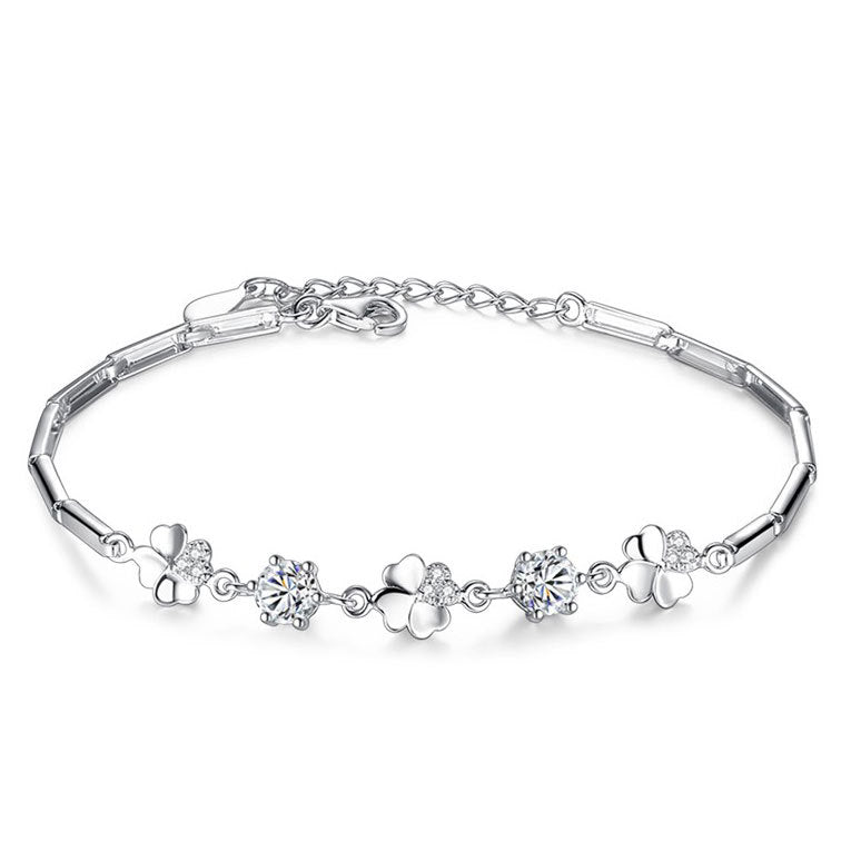 Lucky Four Leaf Bracelet