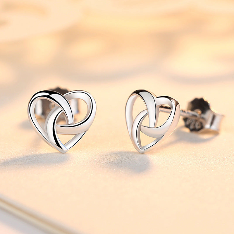 Heart Stud Earrings