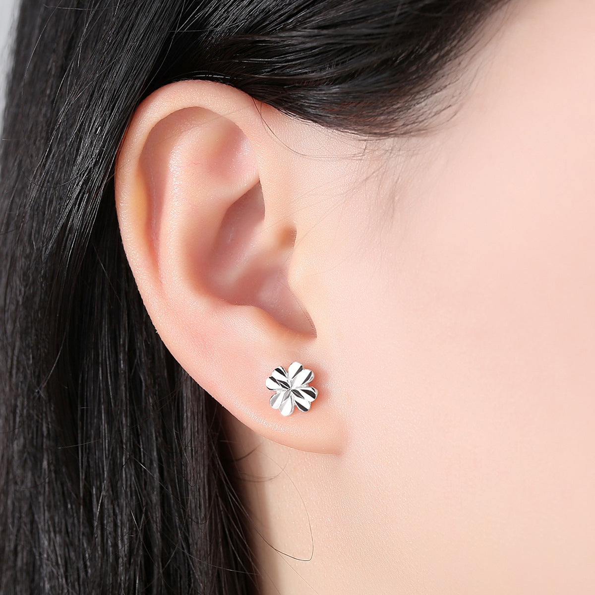 Four leaf Stud Earrings