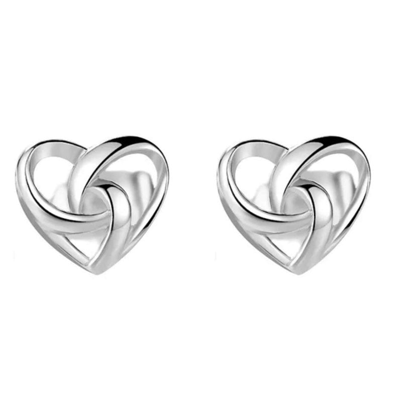 Heart Stud Earrings