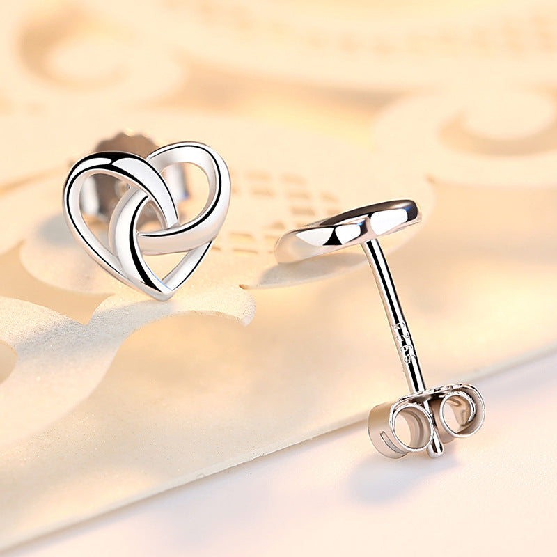Heart Stud Earrings