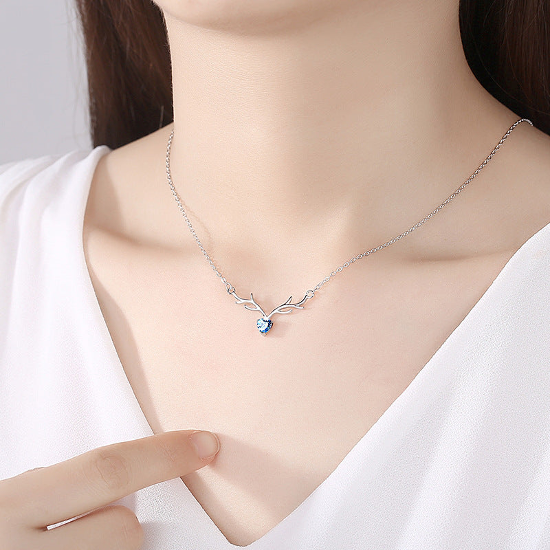 Deer Heart Necklace