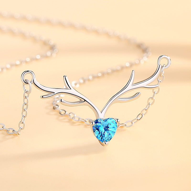 Deer Heart Necklace