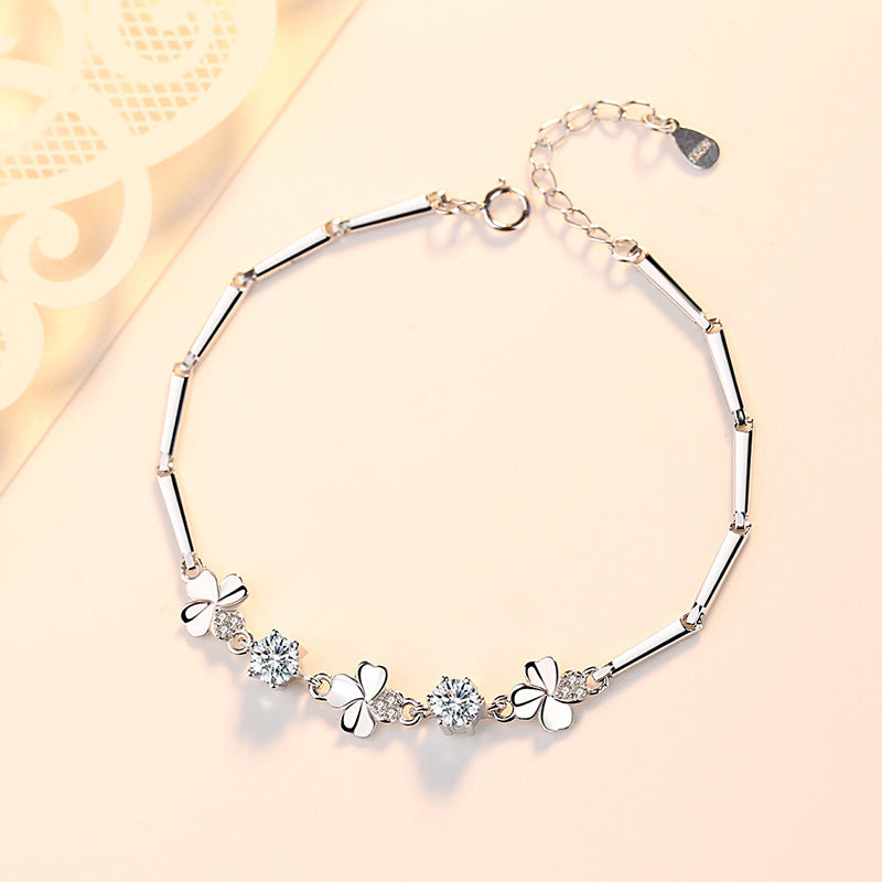 Lucky Four Leaf Bracelet