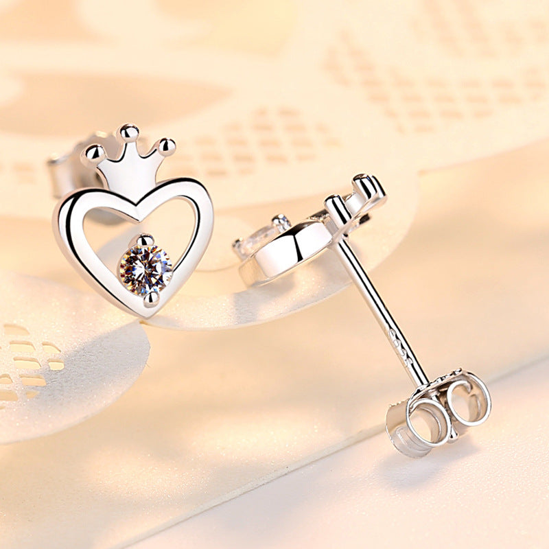 King Earrings Stud