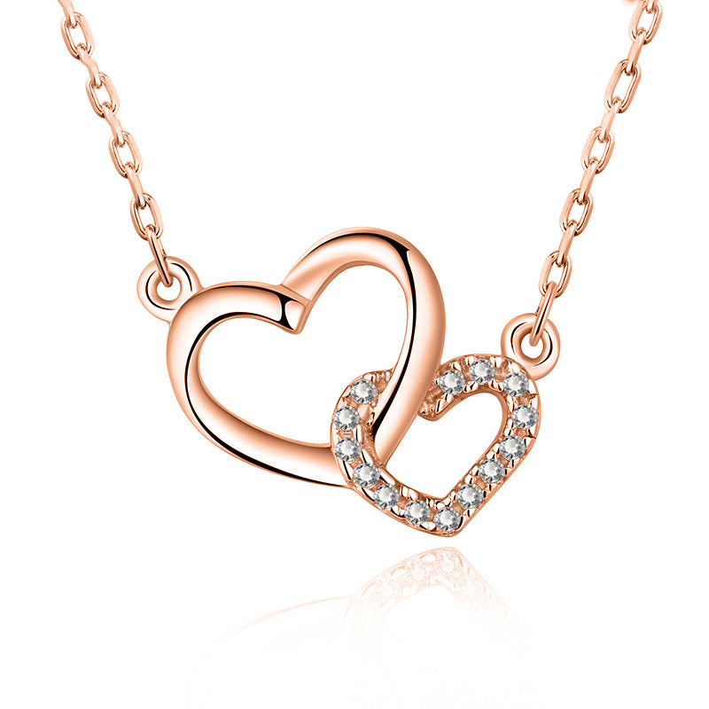 Double Heart Necklace