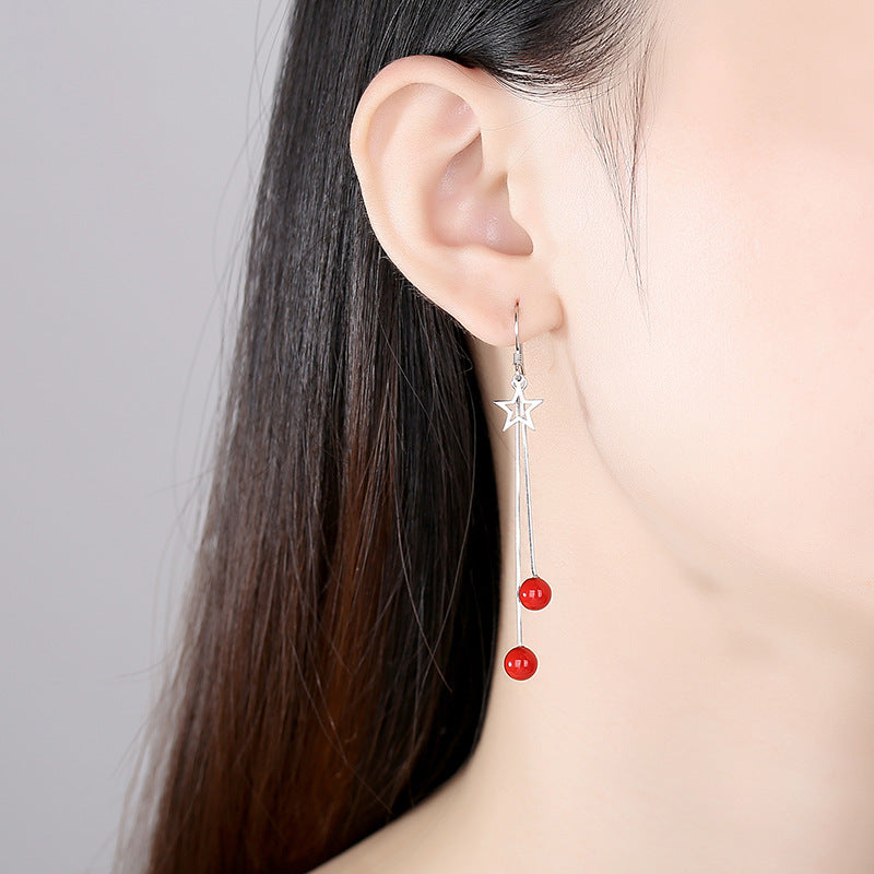 Star Drop Earrings