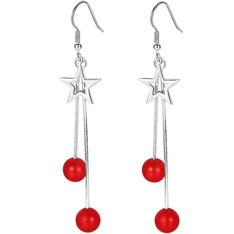 Star Drop Earrings