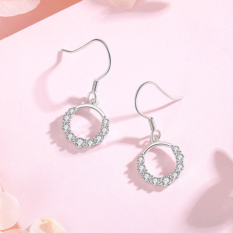 Circle Dangle Earrings