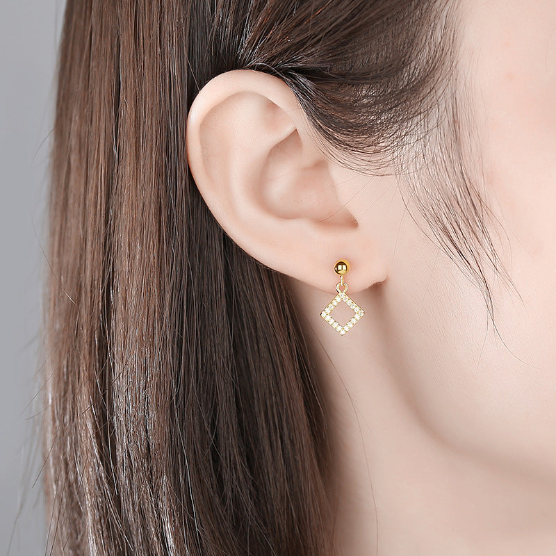 Square Dangle Earrings