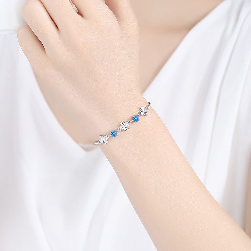Lucky Four Leaf Bracelet