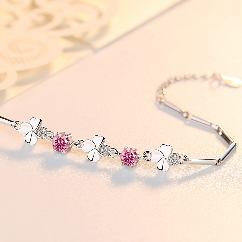 Lucky Four Leaf Bracelet