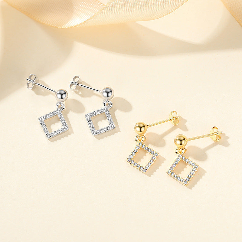 Square Dangle Earrings
