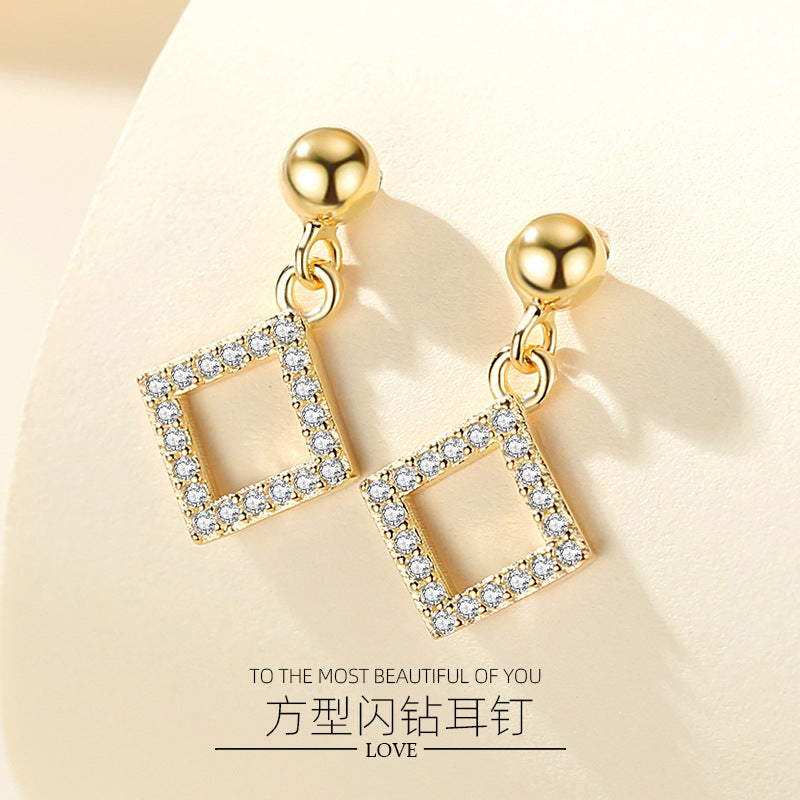 Square Dangle Earrings