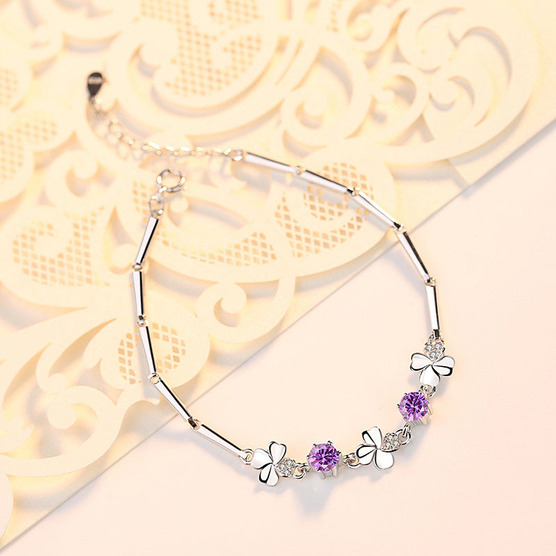 Lucky Four Leaf Bracelet