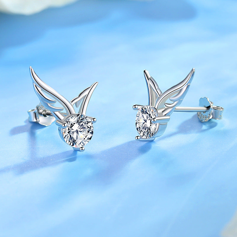Angle Wind Stud Earrings