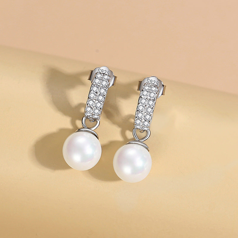Pearl Stud Earrings
