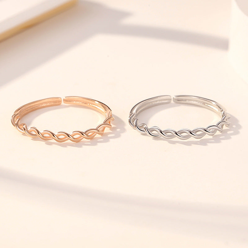 Silver Knot Ring