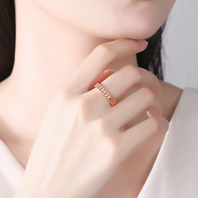 Adjustable Band Ring Sterling Silver