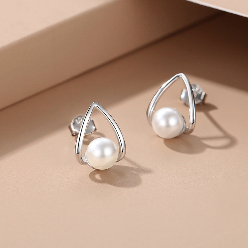 Pearl Stud Earrings
