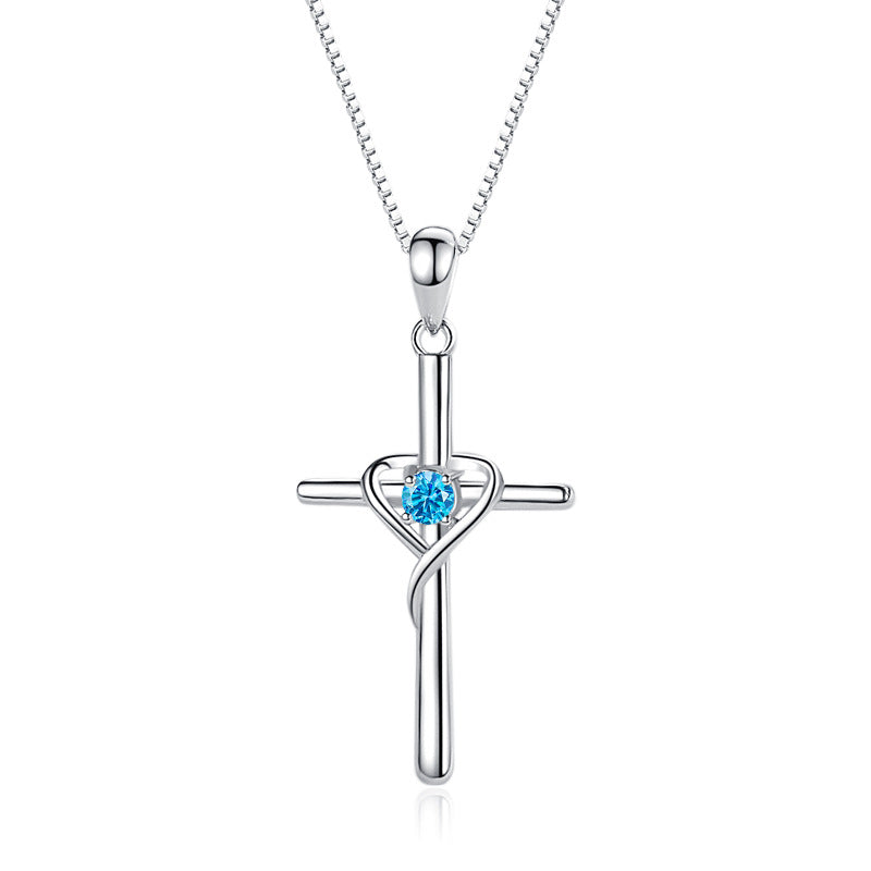 Cross Heart Necklace