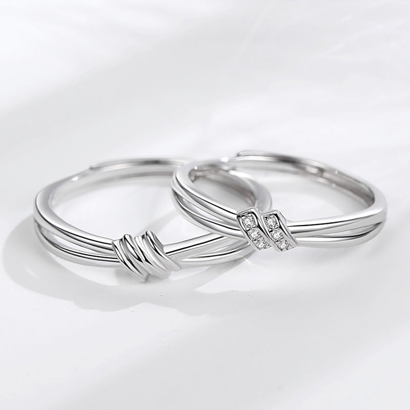 Couple Knot Rings