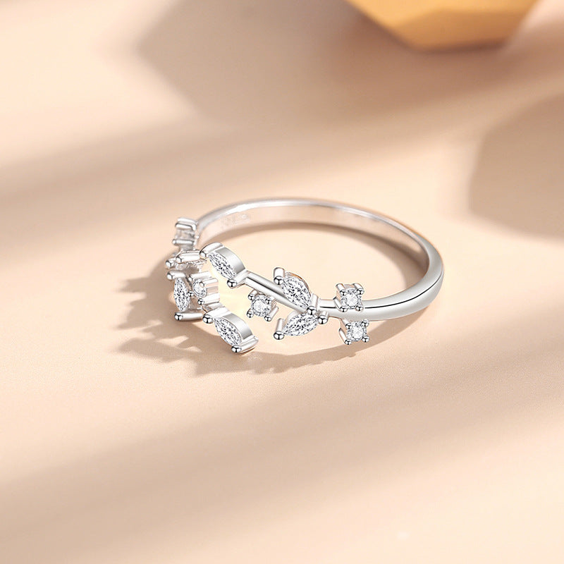 Adjustable Leaf Ring