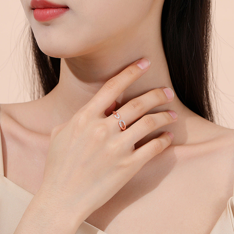 Eternity Band Ring Adjustable