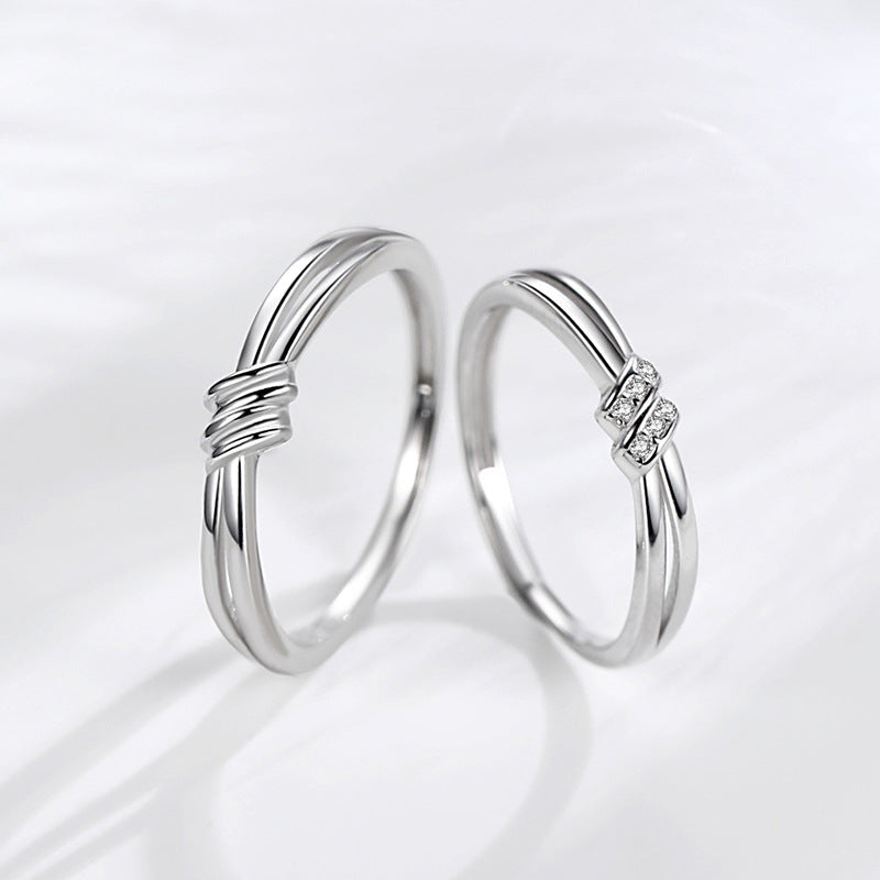 Couple Knot Rings