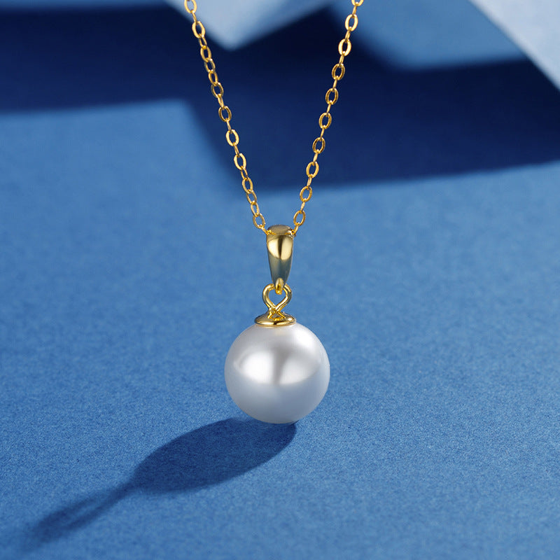 Pearl Necklace Silver