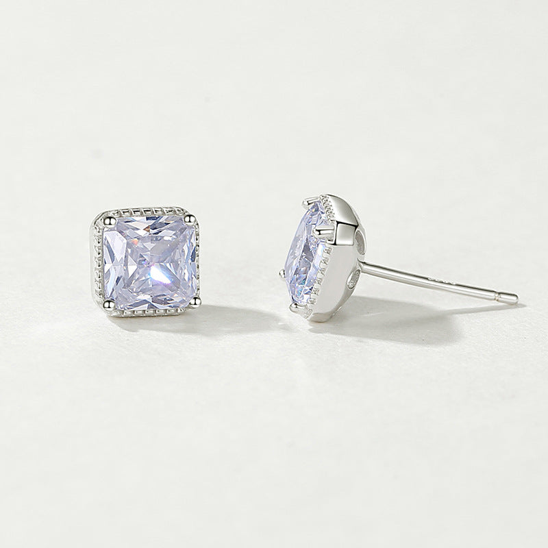 Square Stud Earrings