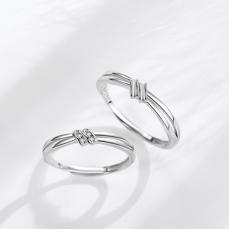 Couple Knot Rings
