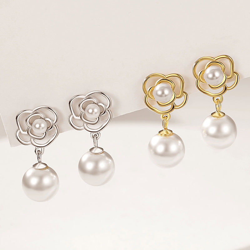 Pearl Dangle Earrings