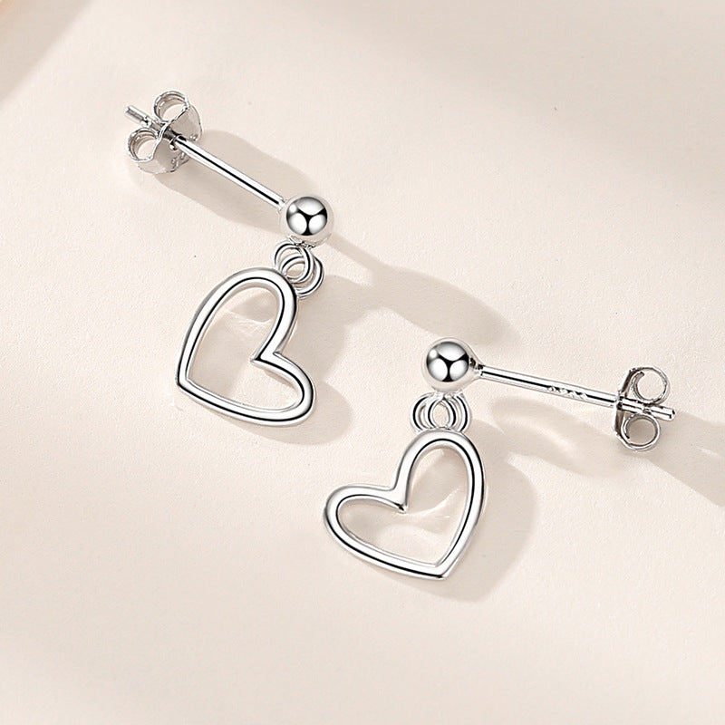 Heart Dangle Earrings