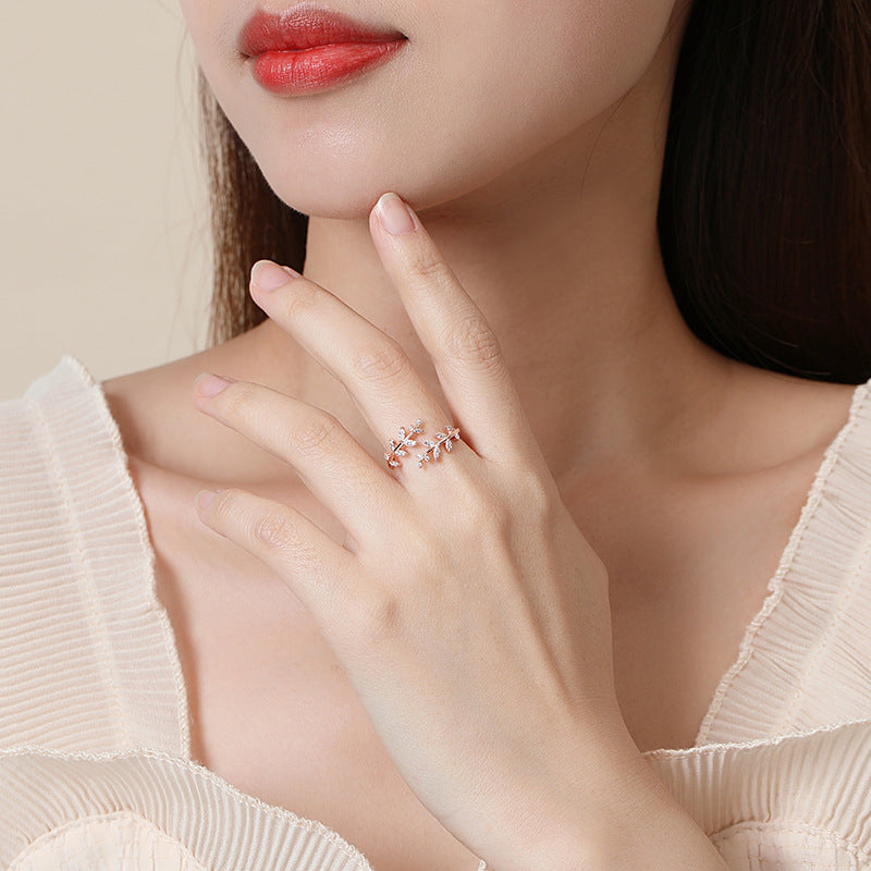 Peace Leaf Ring