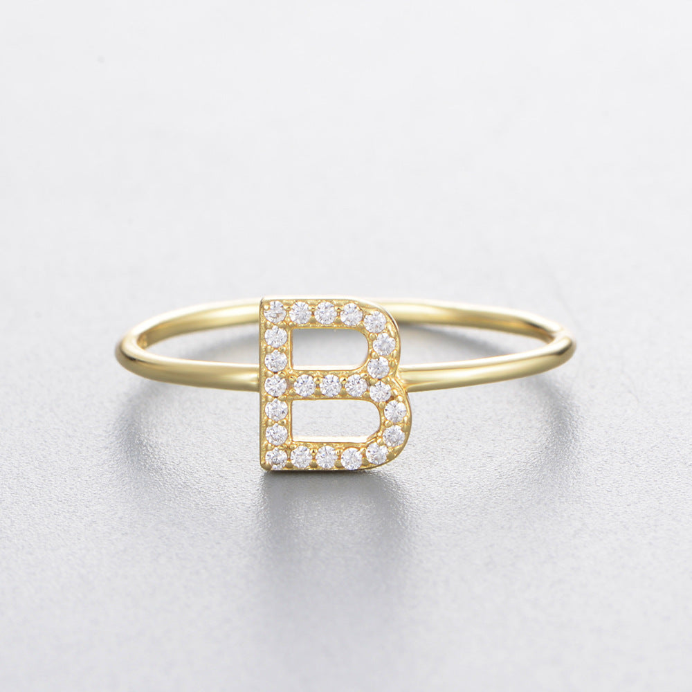 Initial Letter A-Z Ring