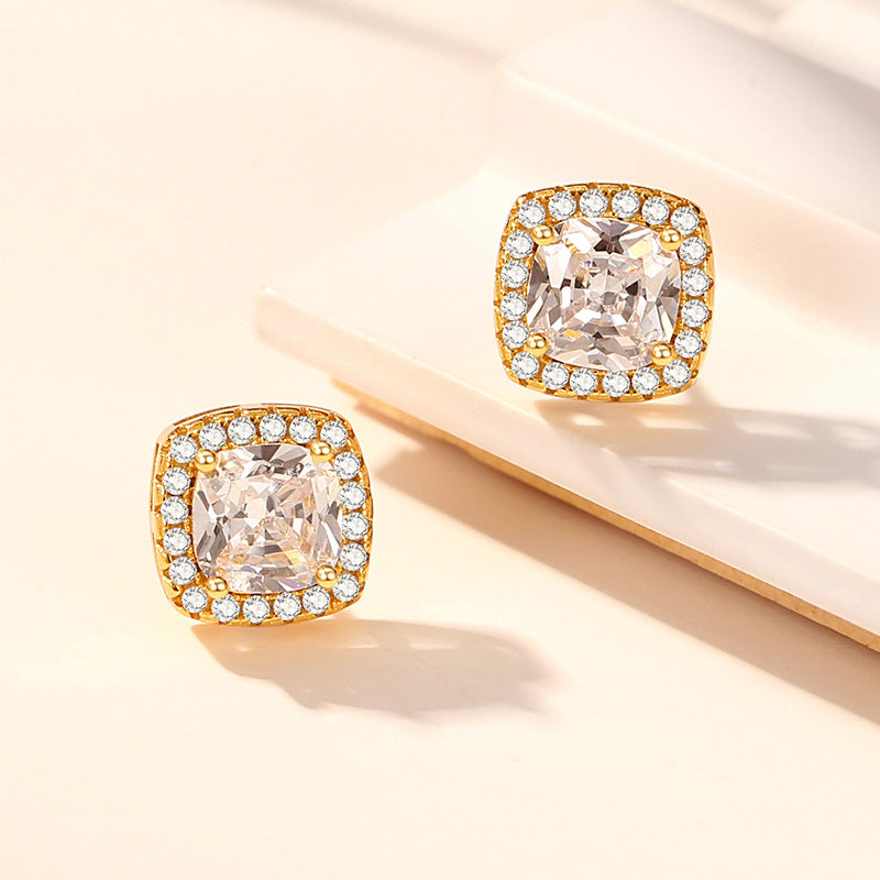Stud Earrings Sterling Silver
