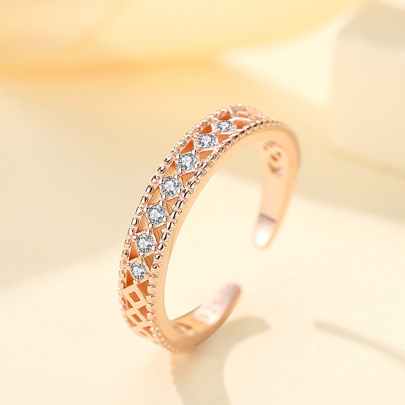 Adjustable Band Ring Sterling Silver