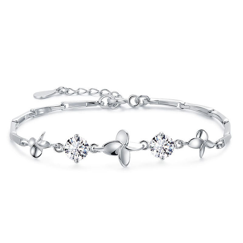 Four Leaf Bracelet