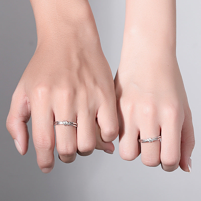 Couple Knot Rings