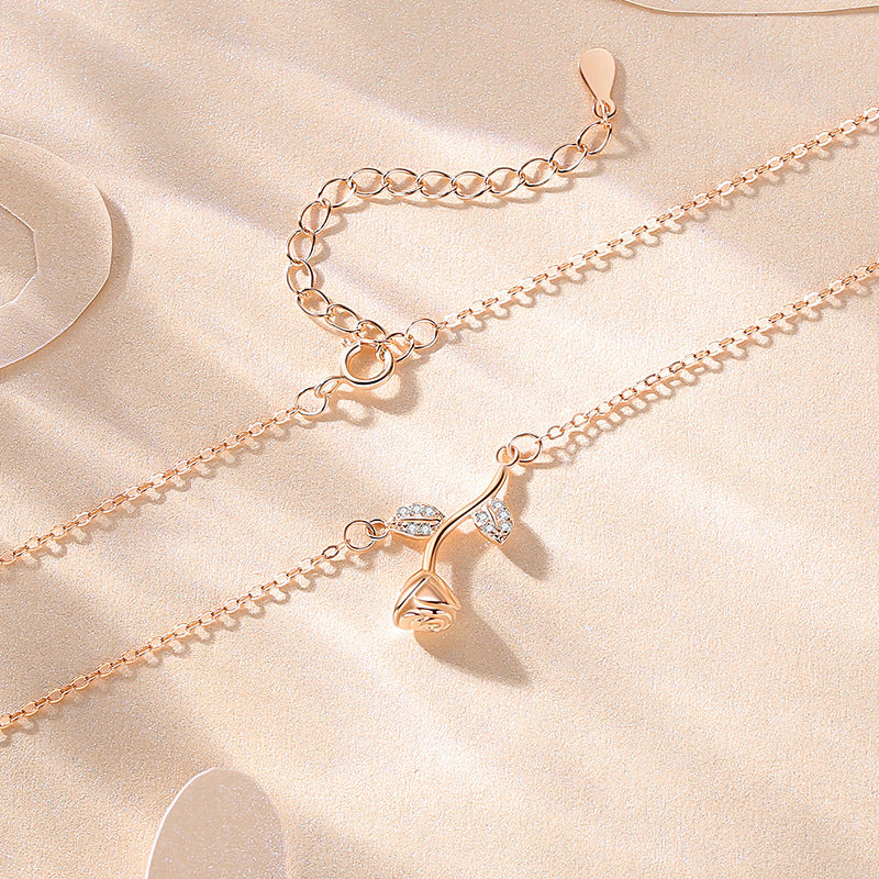 Rose Flower Necklace