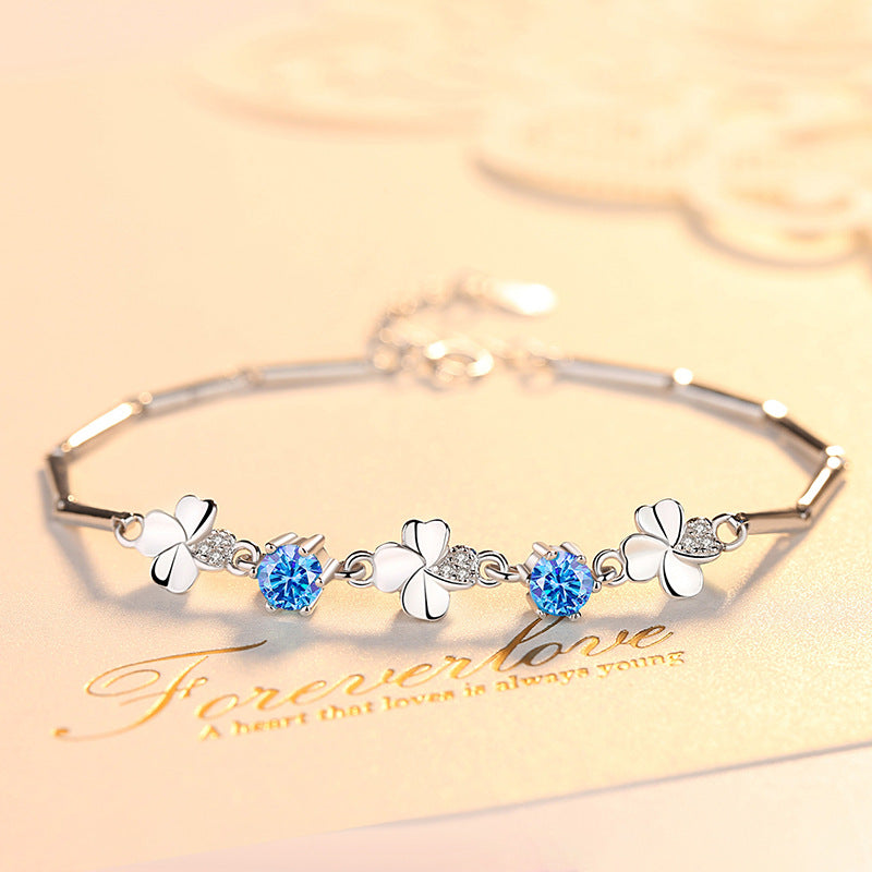 Lucky Four Leaf Bracelet
