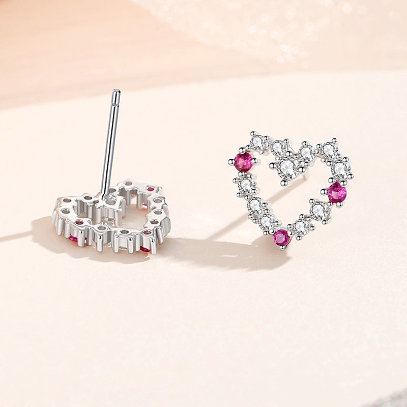 Heart Stud Earrings