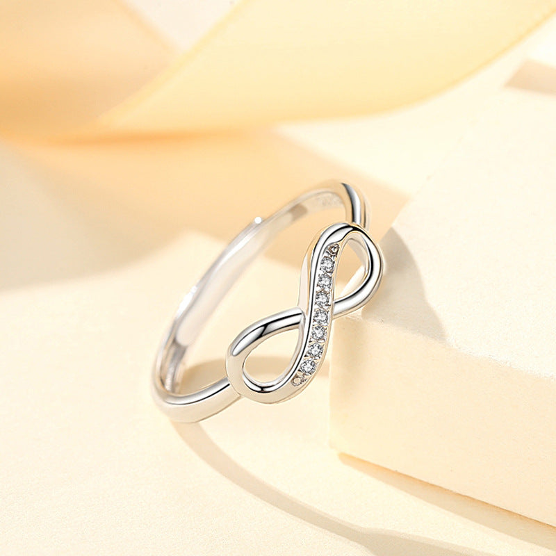 Infinity Ring Silver