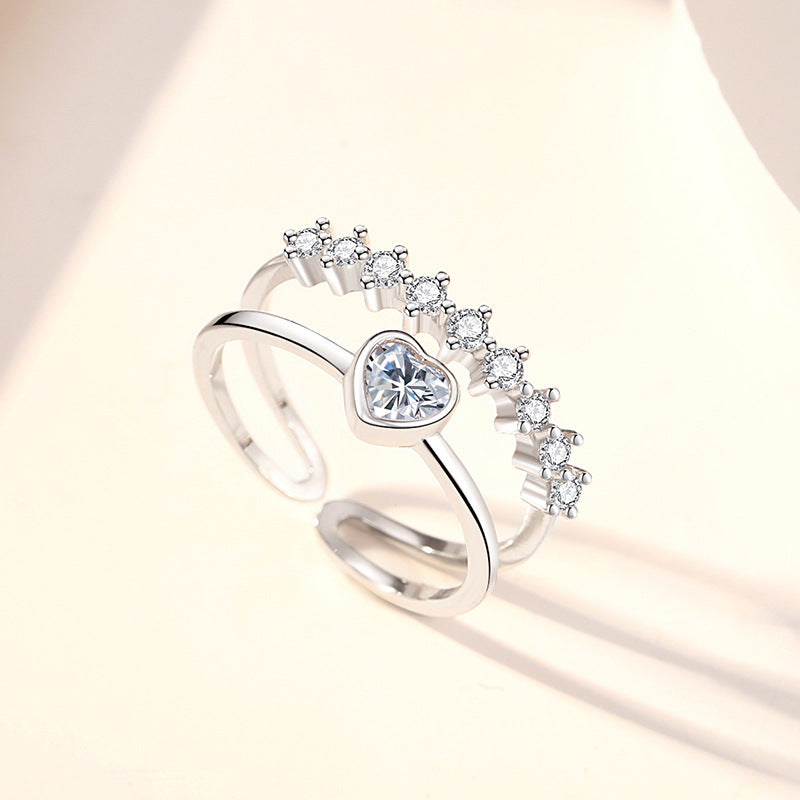 Heart Band Ring
