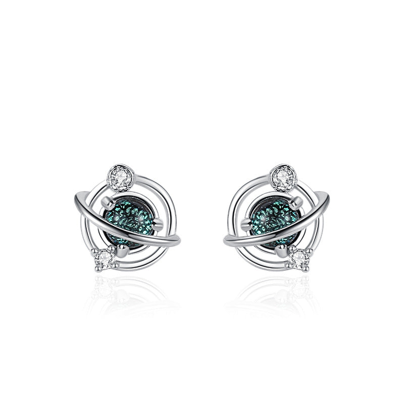 Planetary Universe Stud Earrings