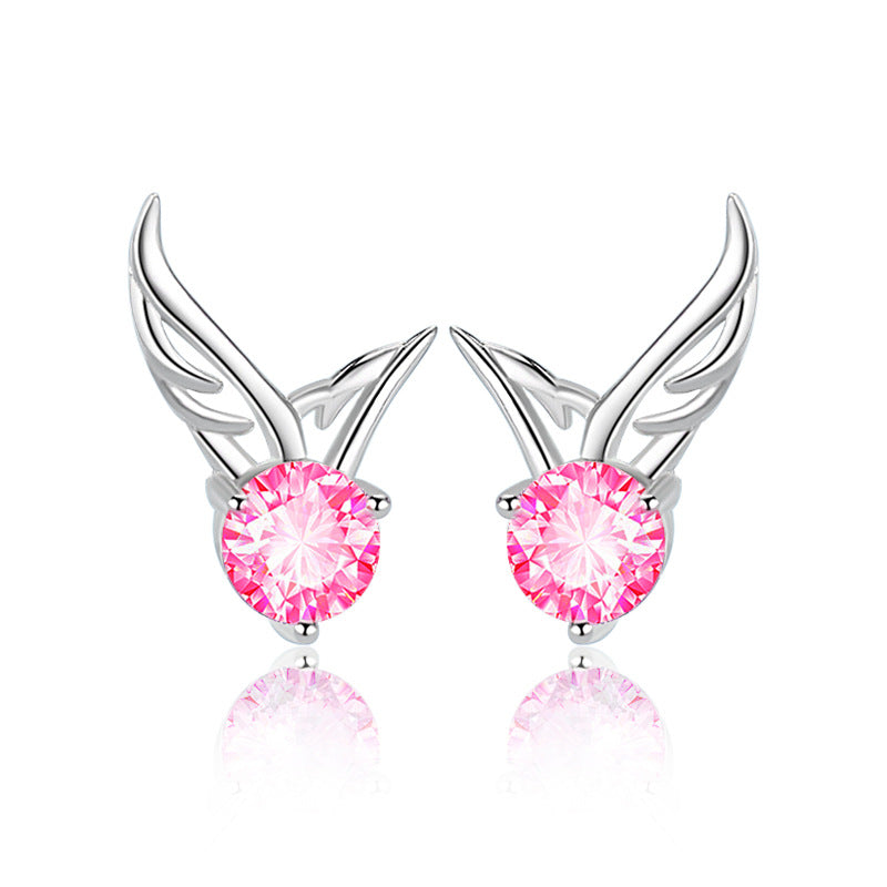 Angle Wind Stud Earrings