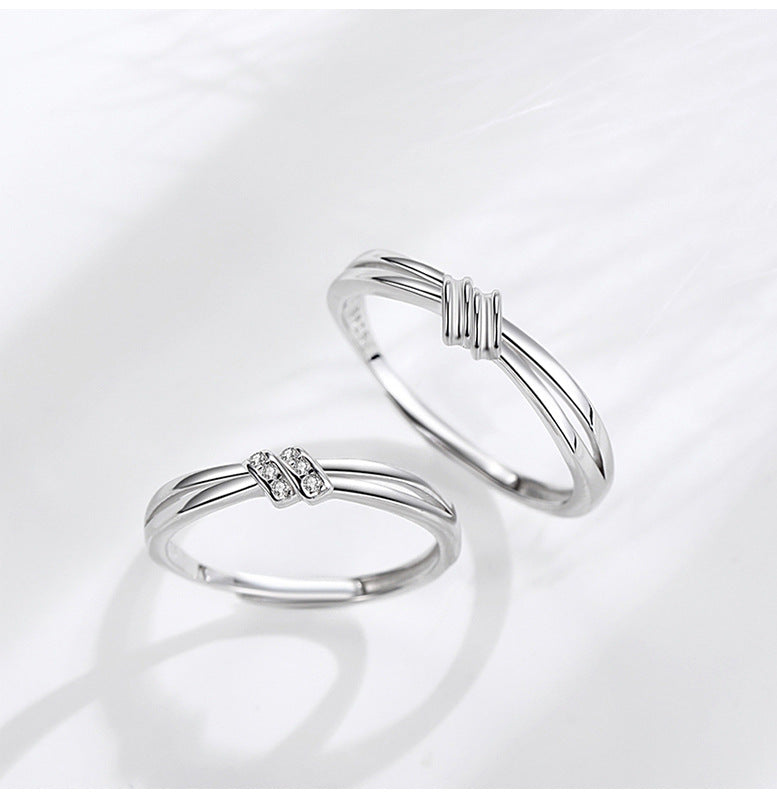 Couple Knot Rings