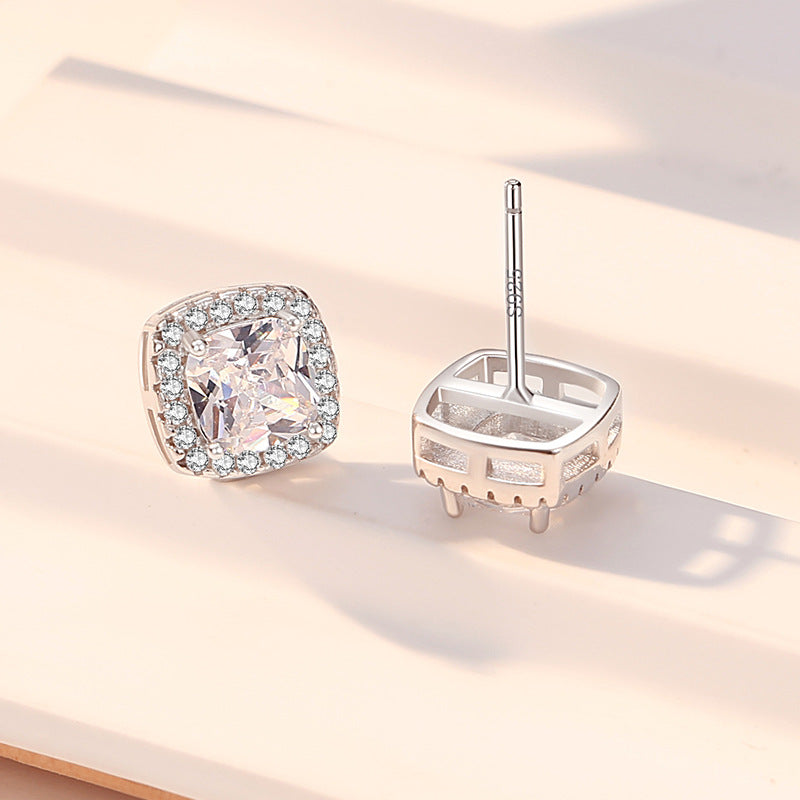Stud Earrings Sterling Silver