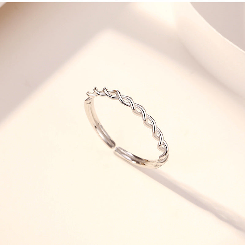 Silver Knot Ring